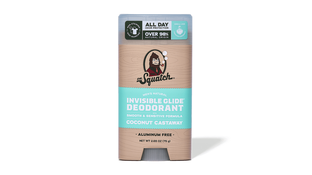 Coconut Castaway Invisible Glide Deodorant - Upgrade Your Daily Clean