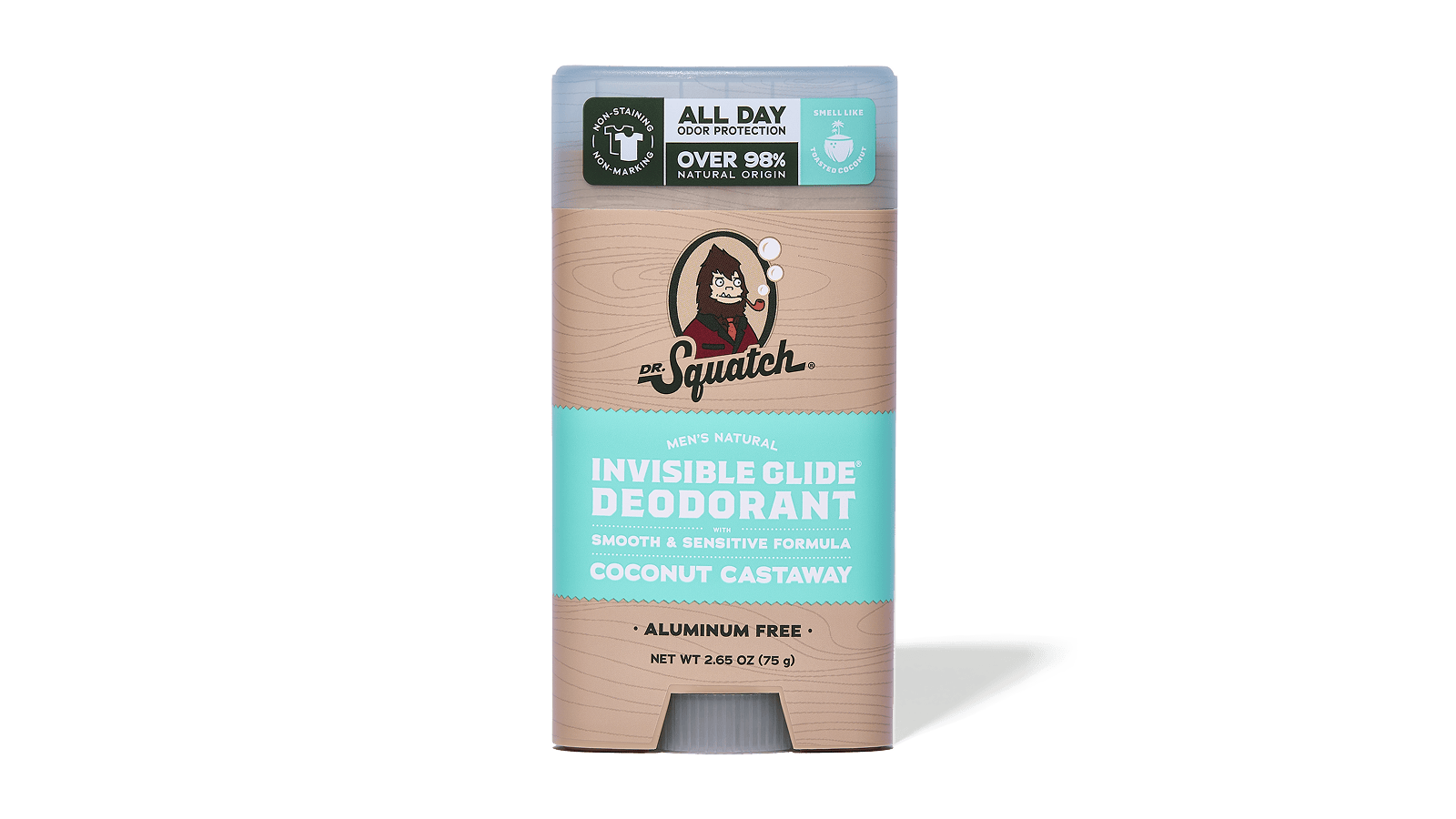 Coconut Castaway Invisible Glide Deodorant - Upgrade Your Daily Clean