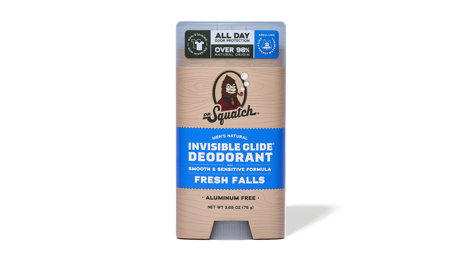 Fresh Falls Invisible Glide Deodorant - Men's Soap That Delivers