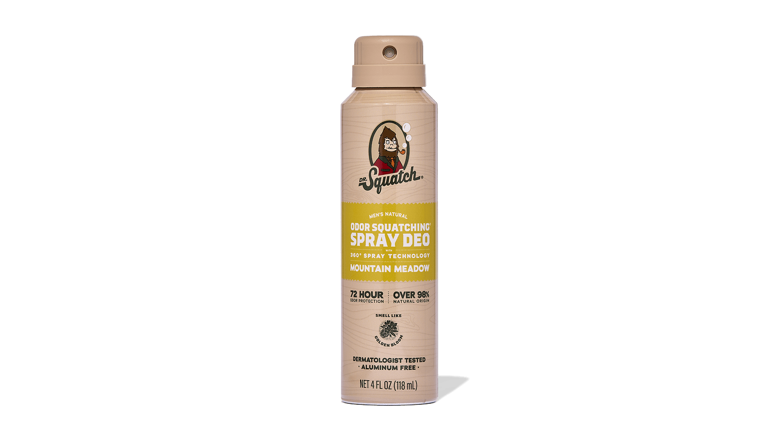Mountain Meadow Spray Deodorant - Smell Clean and Stay Sharp