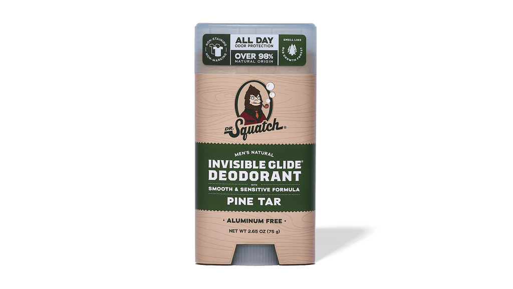 Pine Tar Invisible Glide Deodorant - Clean Feels Better