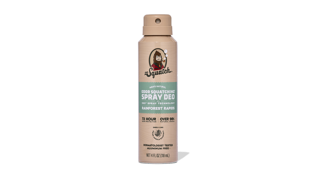 Rainforest Rapids Spray Deodorant - Clean Starts in the Shower