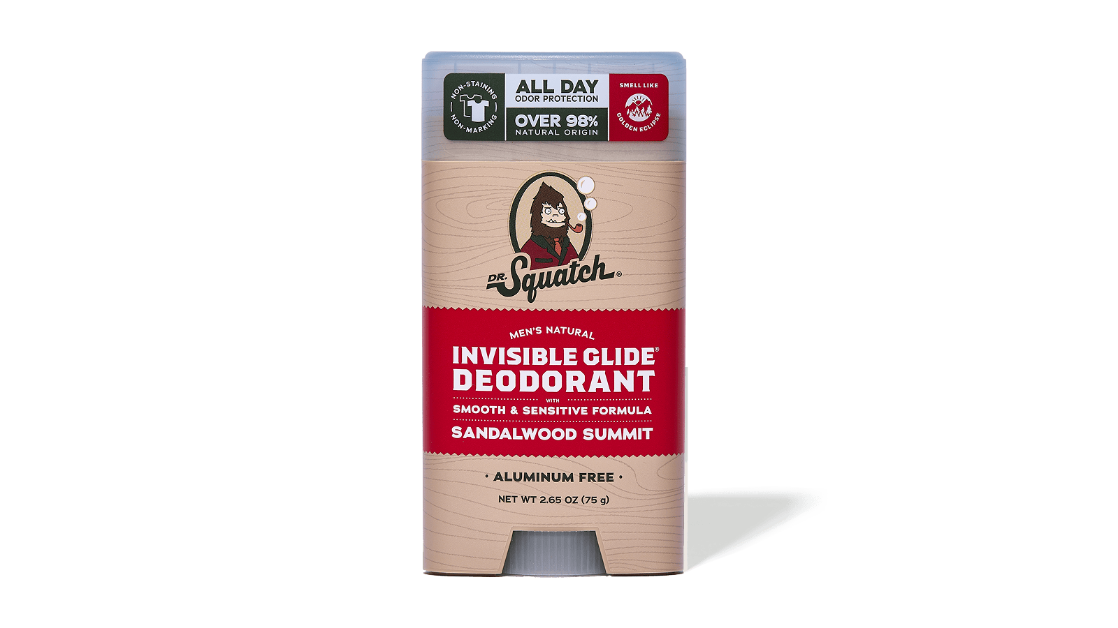 Sandalwood Summit Invisible Glide Deodorant - Body Care Made for Men