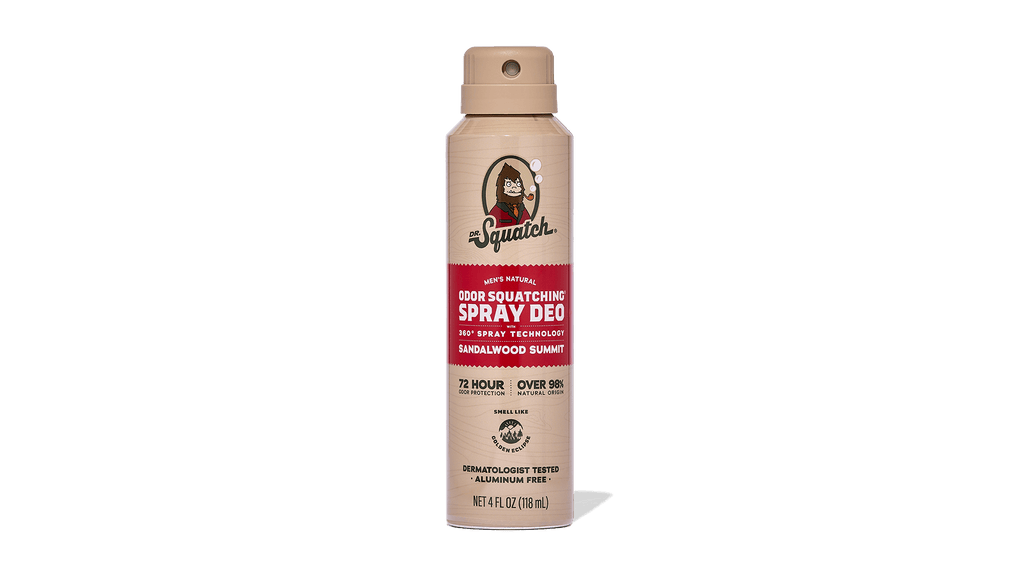 Sandalwood Summit Spray Deodorant - Soap Built for Men