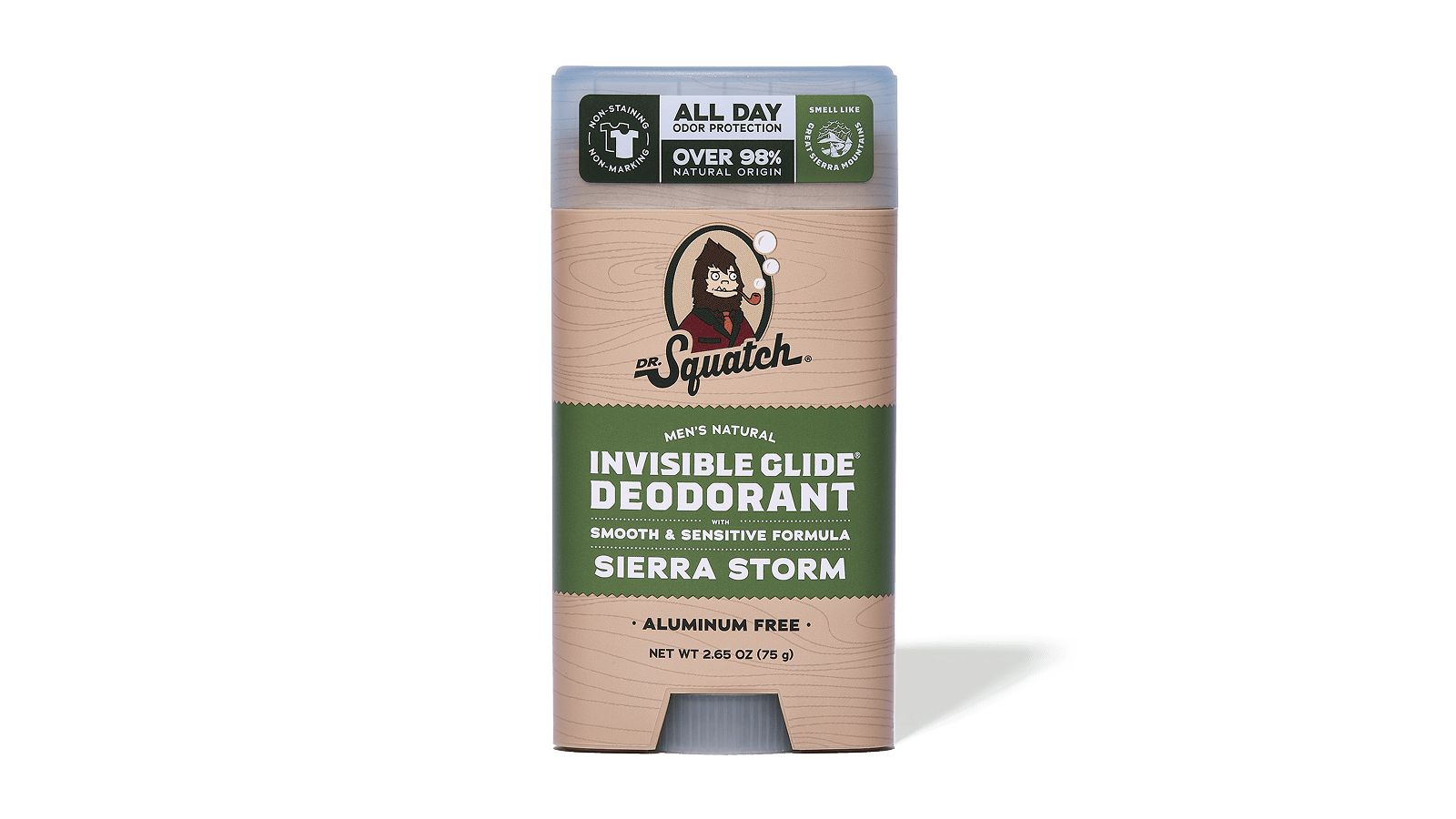 Sierra Storm Invisible Glide Deodorant - Fresh Soap for Men