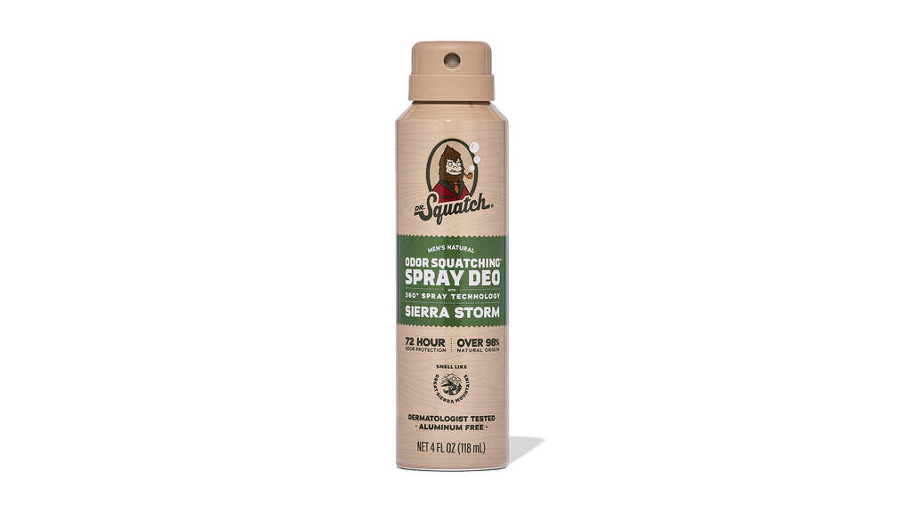 Sierra Storm Spray Deodorant - Wash Away the Workday