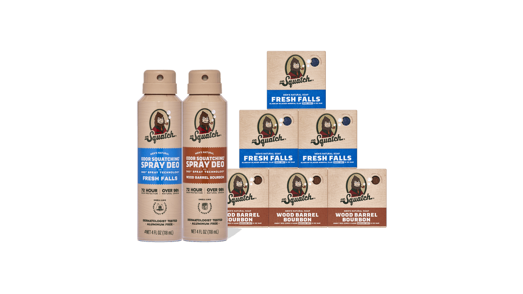 Spray Deodorant Set - Make Your Shower Work Harder