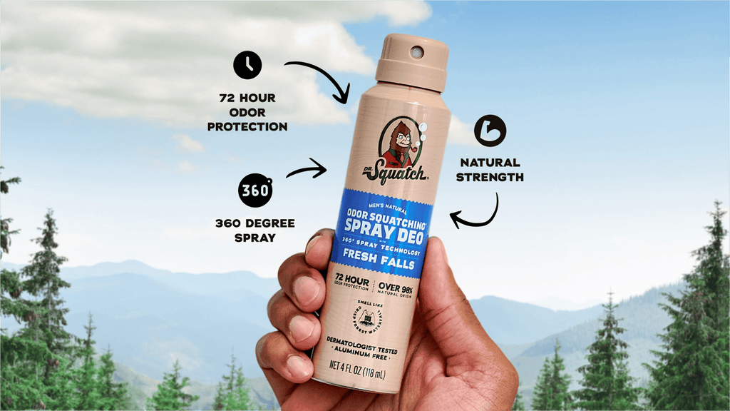 Spray Deodorant 6-Pack - Upgrade Your Soap Game