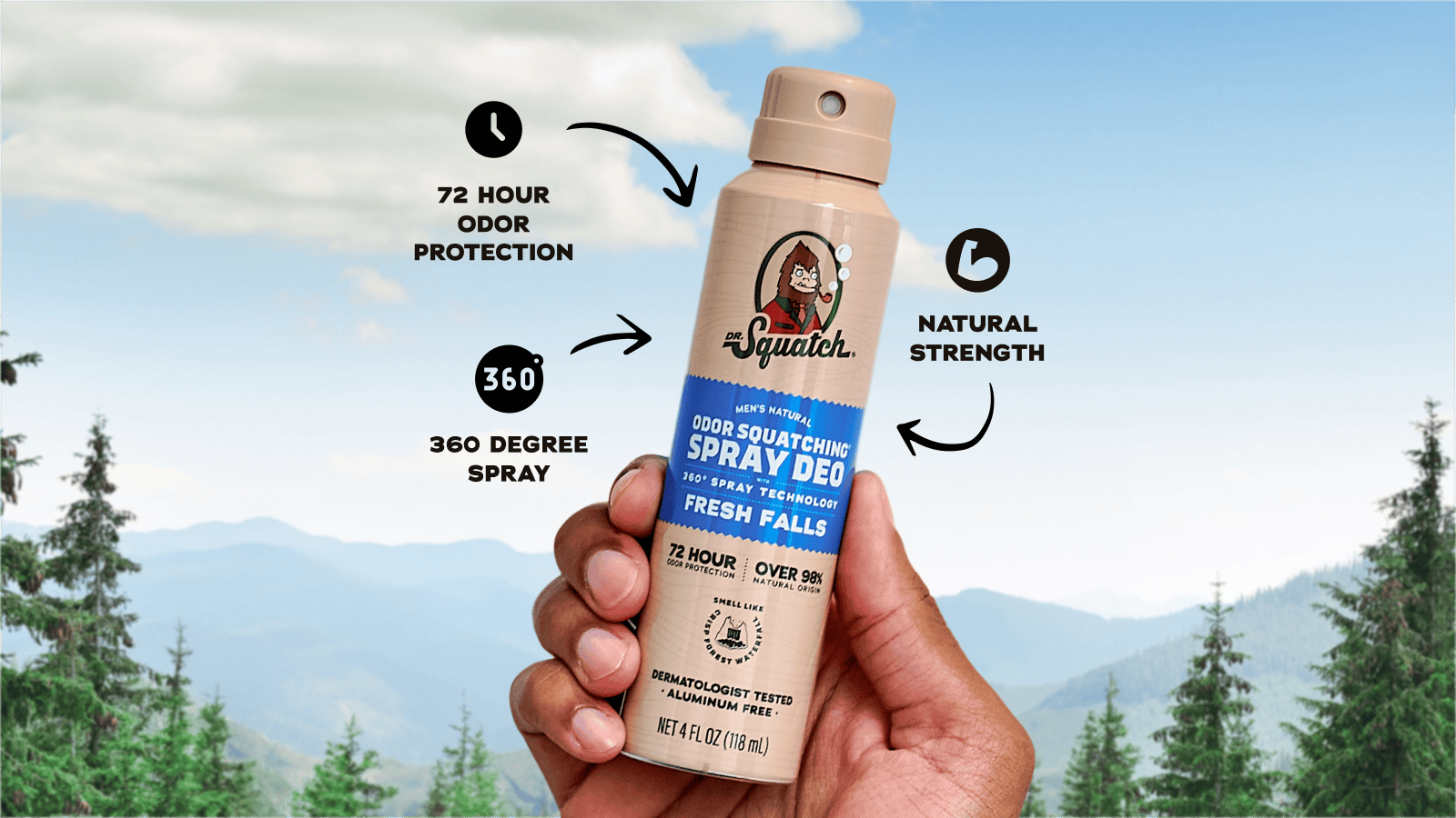 Spray Deodorant Set - Make Your Shower Work Harder