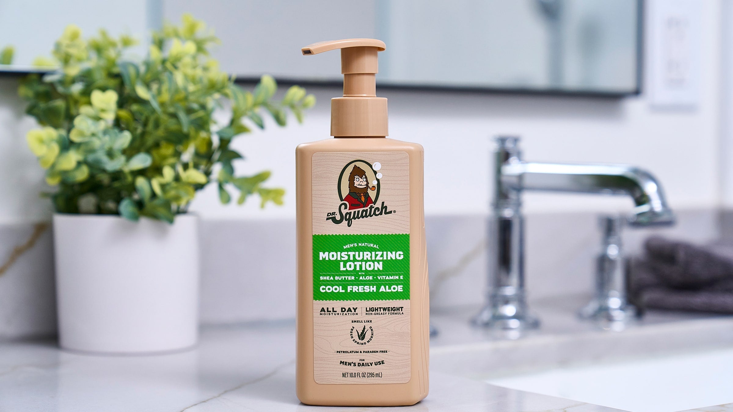 Cool Fresh Aloe Lotion - Make Clean Feel Rugged