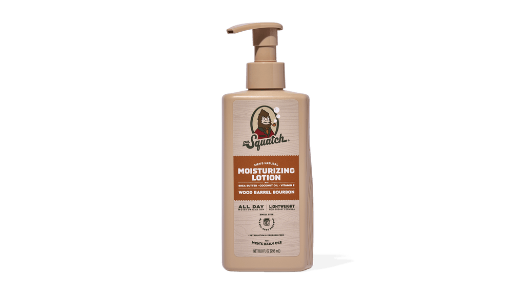 Wood Barrel Bourbon Lotion - Clean Up With Style