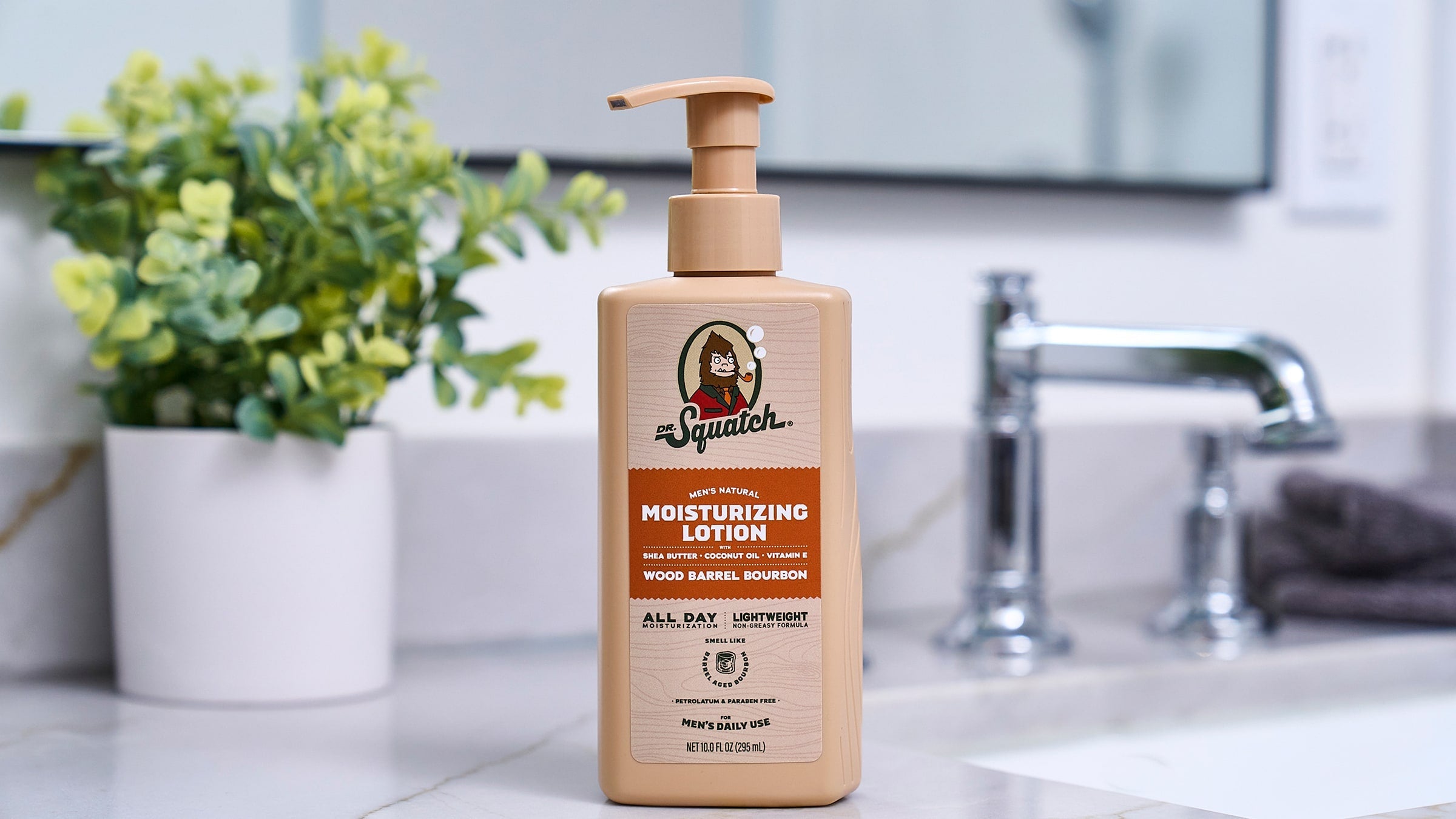 Wood Barrel Bourbon Lotion - Clean Up With Style