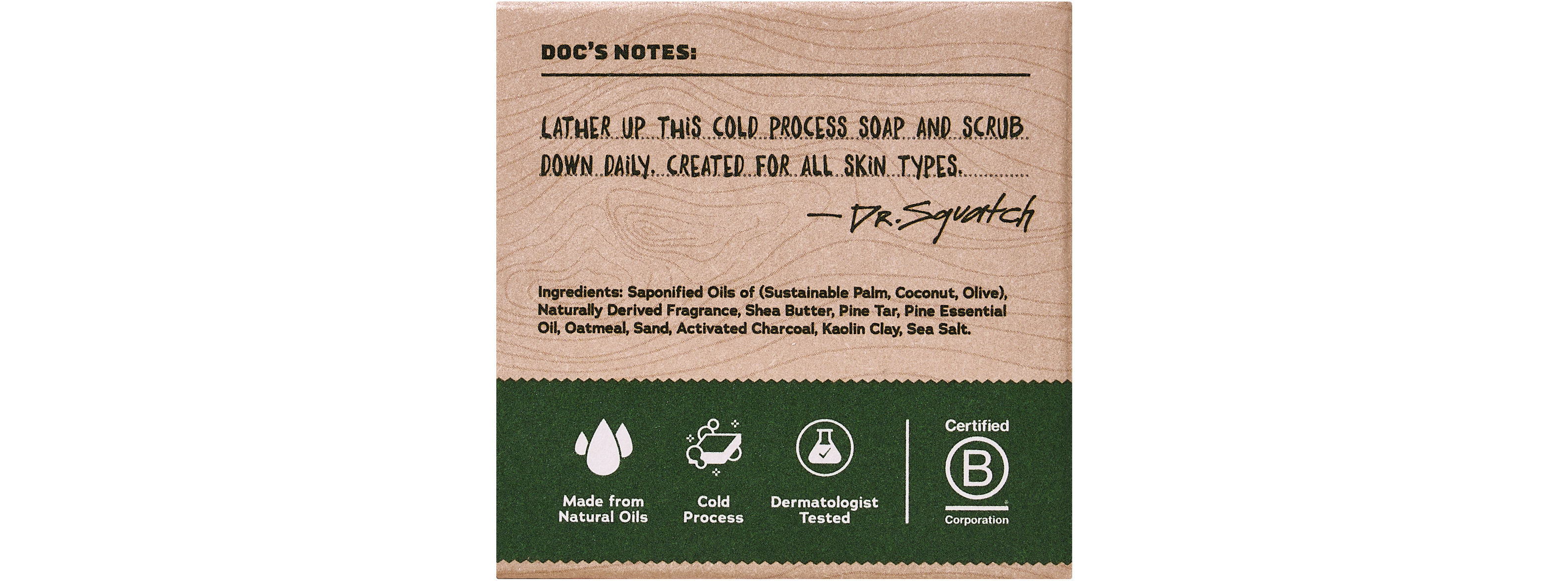 Pine Tar Mini - Make Clean Feel Rugged