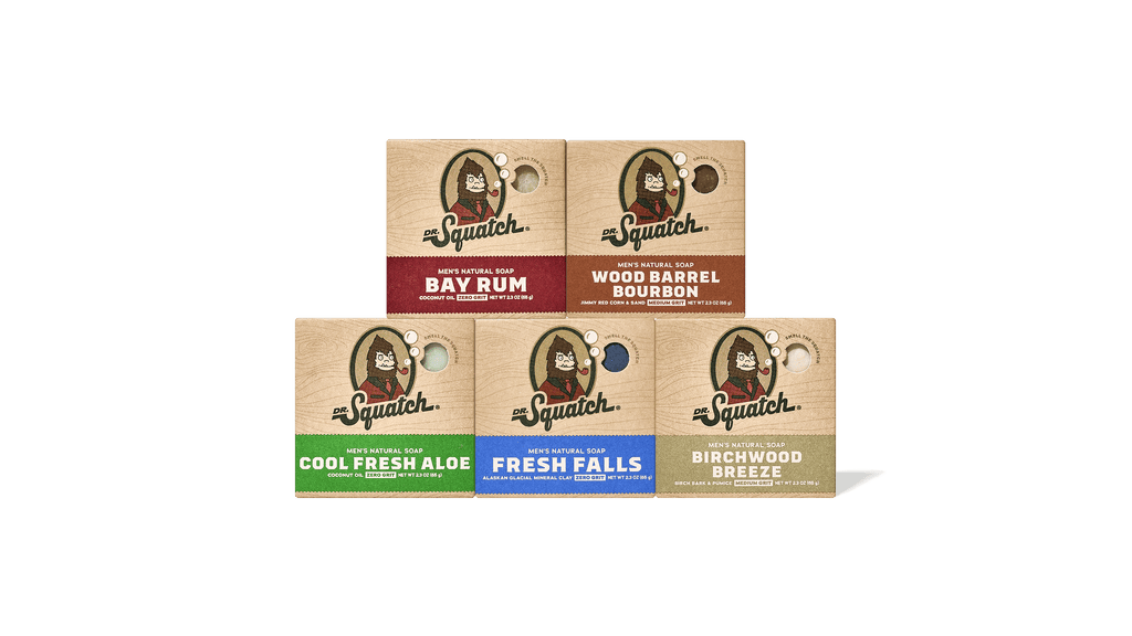 Squatch Mini Soap Trial - Feel Fresh Before You Leave