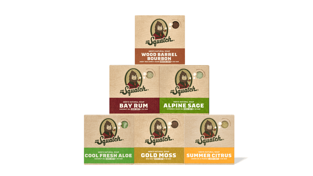 Bar Soap 6-Pack with Free Travel Case - Get a Better Clean