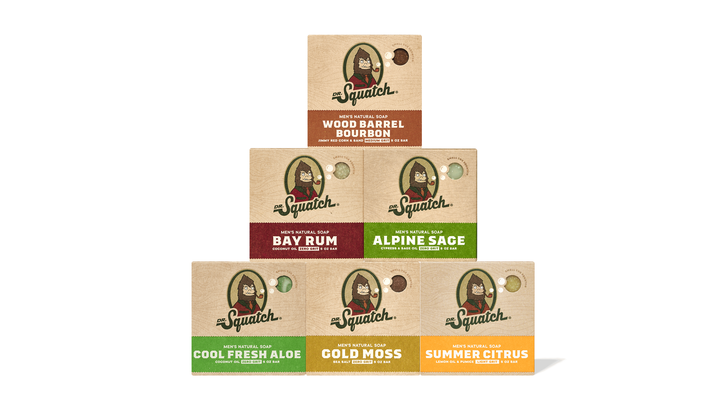 Bar Soap 6-Pack with Free Travel Case - Get a Better Clean