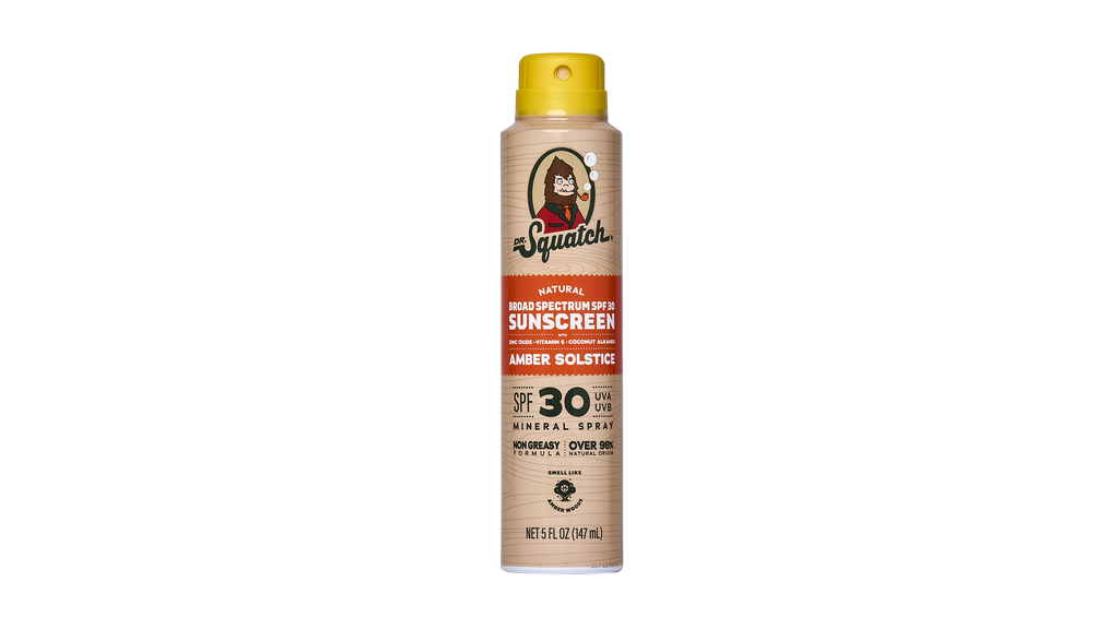 Amber Solstice Spray Sunscreen - Find a Better Way to Lather