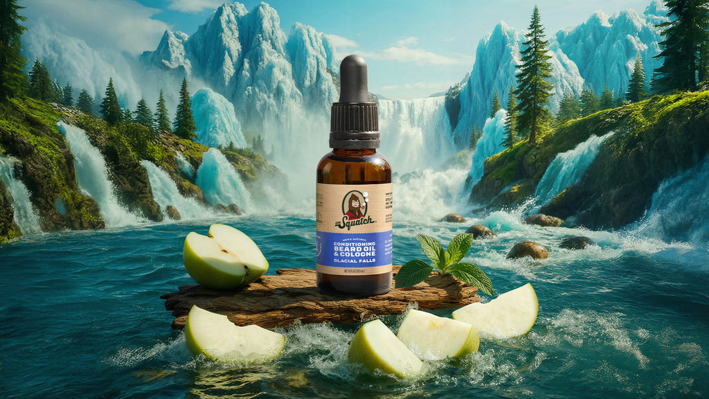 Conditioning Beard Oil & Cologne Glacial Falls - Bold Clean for Busy Days