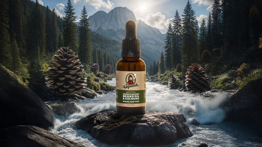 Conditioning Beard Oil & Cologne Woodland Pine - Fresh Scent With No Fuss