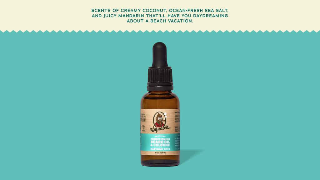 Castaway Cove Beard Oil & Cologne - Level Up Your Lather