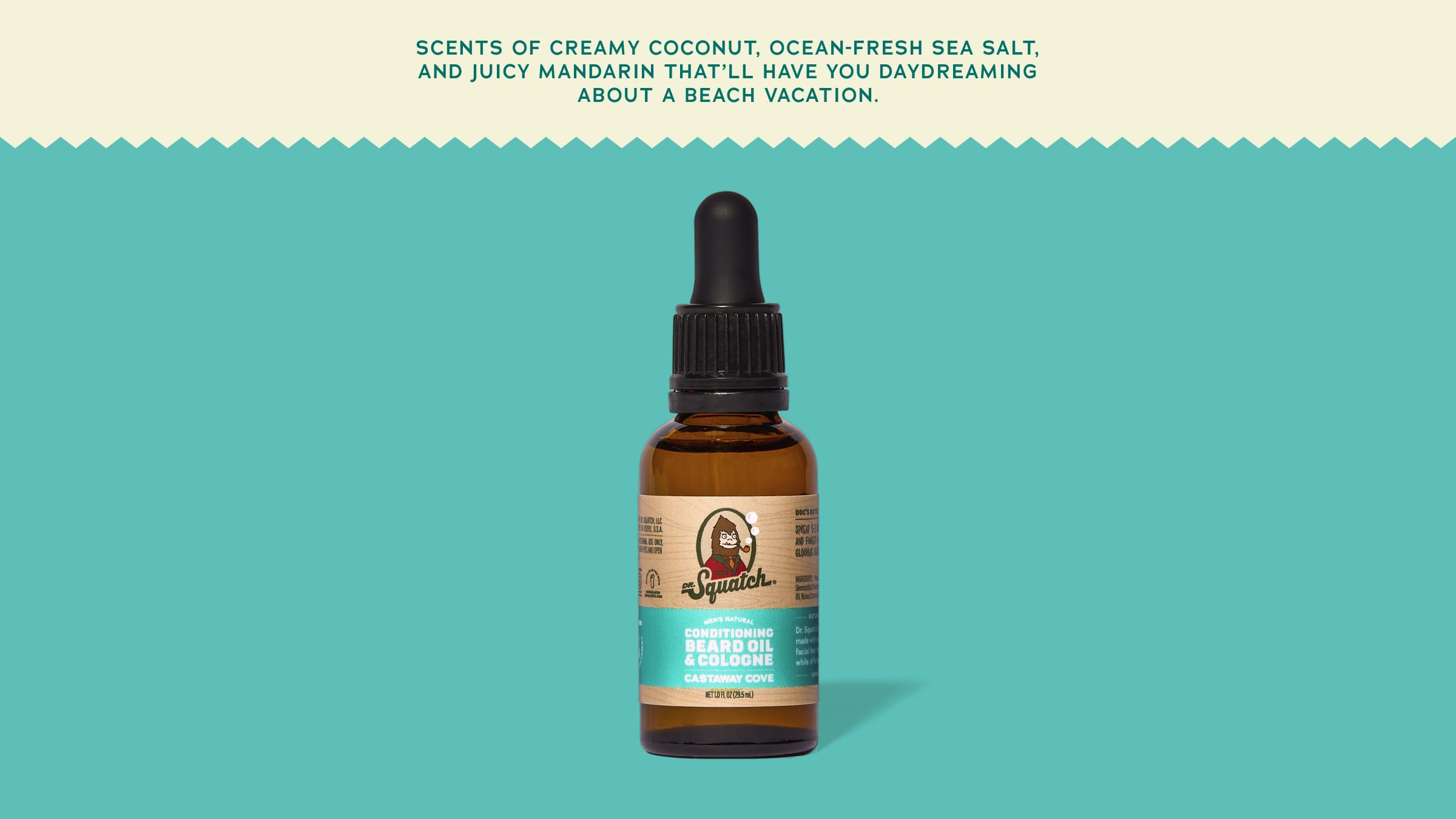 Castaway Cove Beard Oil & Cologne - Level Up Your Lather