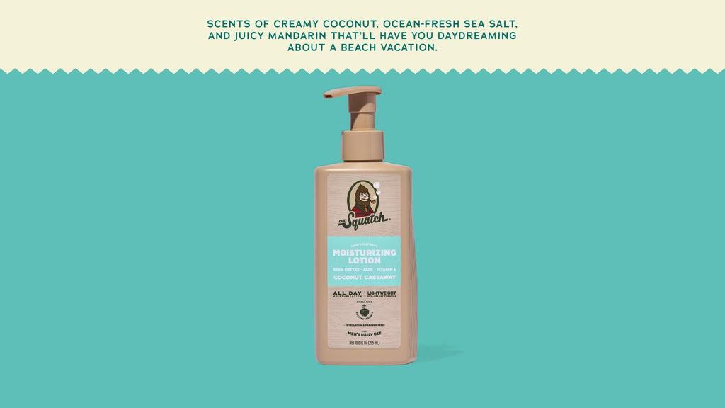 Coconut Castaway Lotion - Freshness Without the Frills