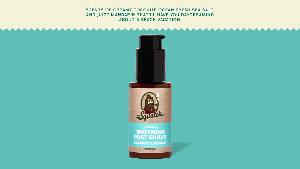 Soothing Post Shave Coconut Castaway - Step Out Feeling New