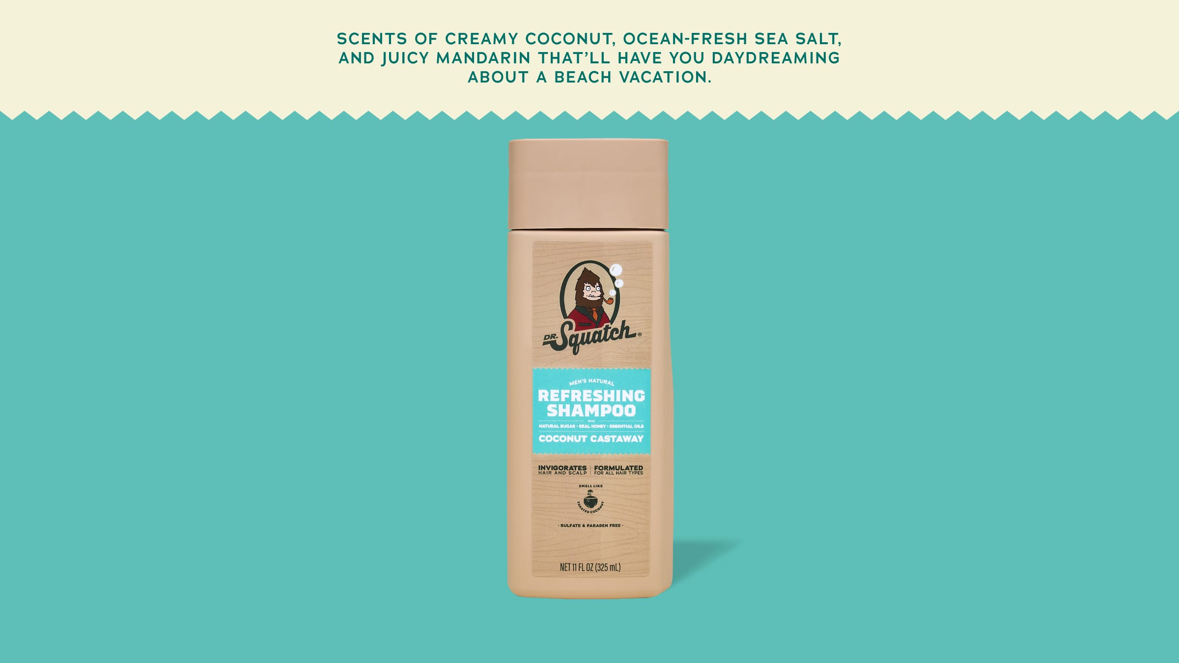 Coconut Castaway Shampoo - Soap That Feels Like Gear