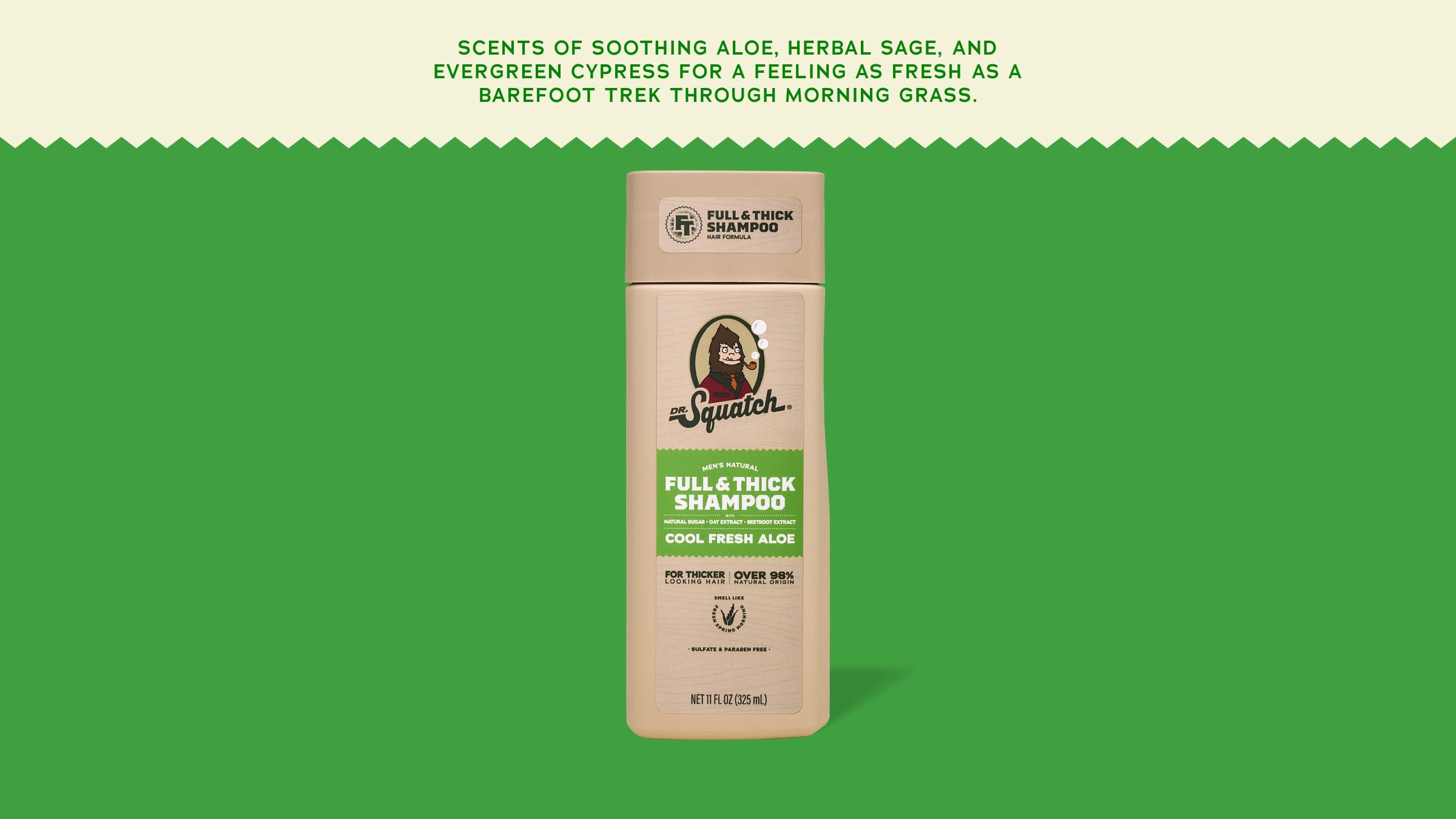Cool Fresh Aloe Full & Thick Shampoo - Enter the No Boring Soap Zone