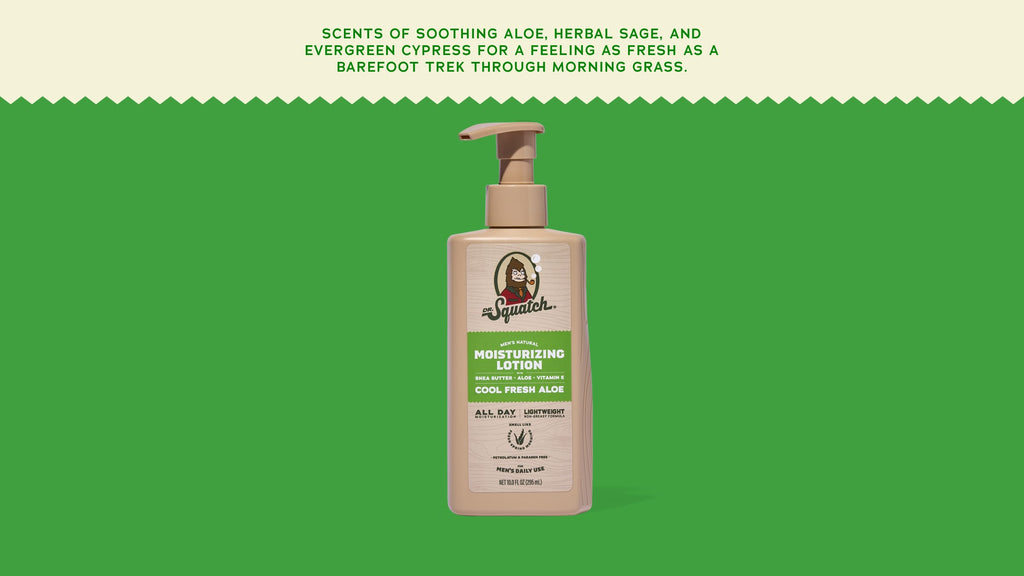 Cool Fresh Aloe Lotion - Make Clean Feel Rugged