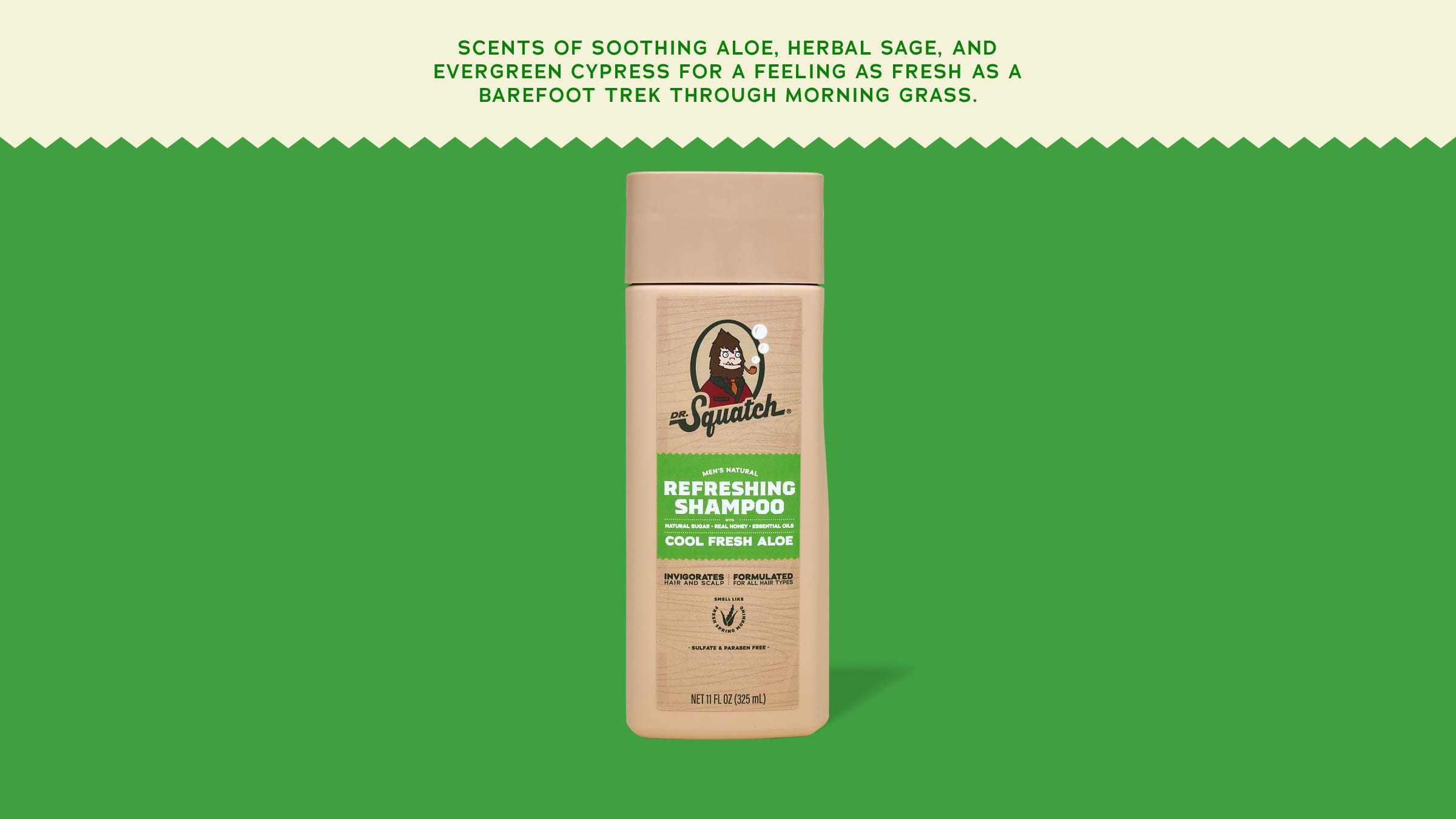 Cool Fresh Aloe Shampoo - Men's Care Made Simple