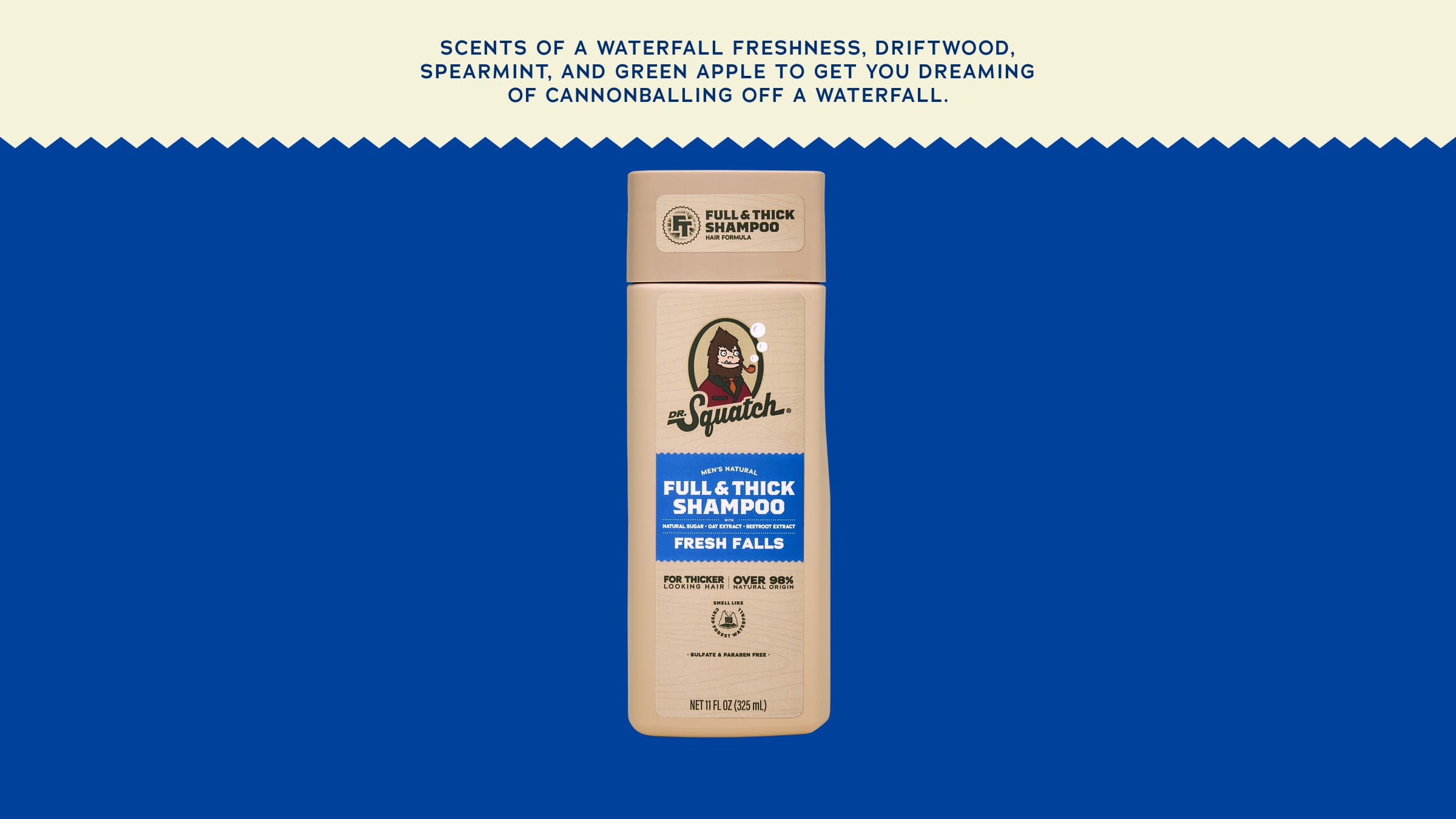 Fresh Falls Full & Thick Shampoo - Body Care Made for Men