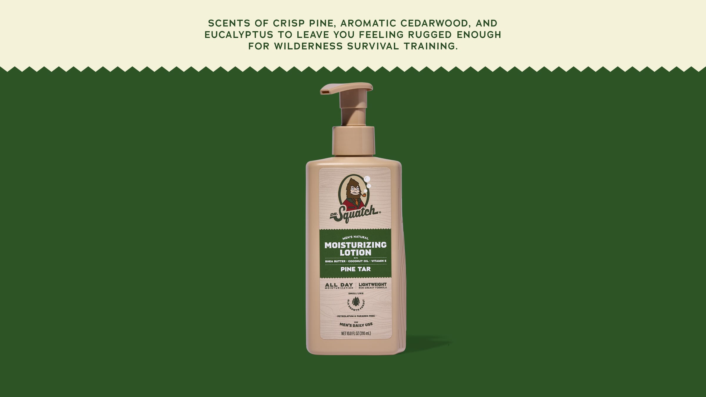 Pine Tar Lotion - Set the Fresh Bar Standard