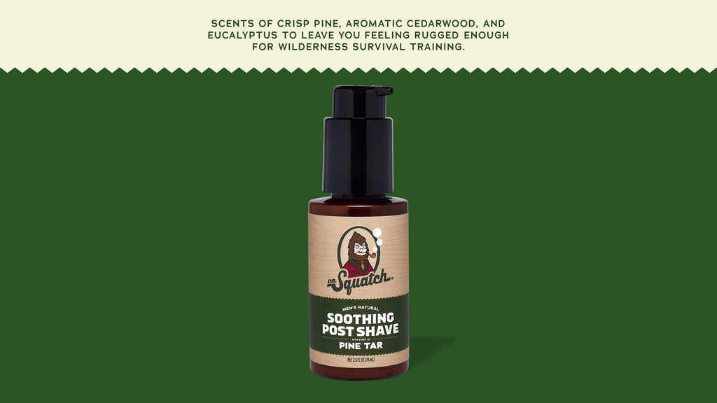 Soothing Post Shave Pine Tar - Good Morning Good Soap