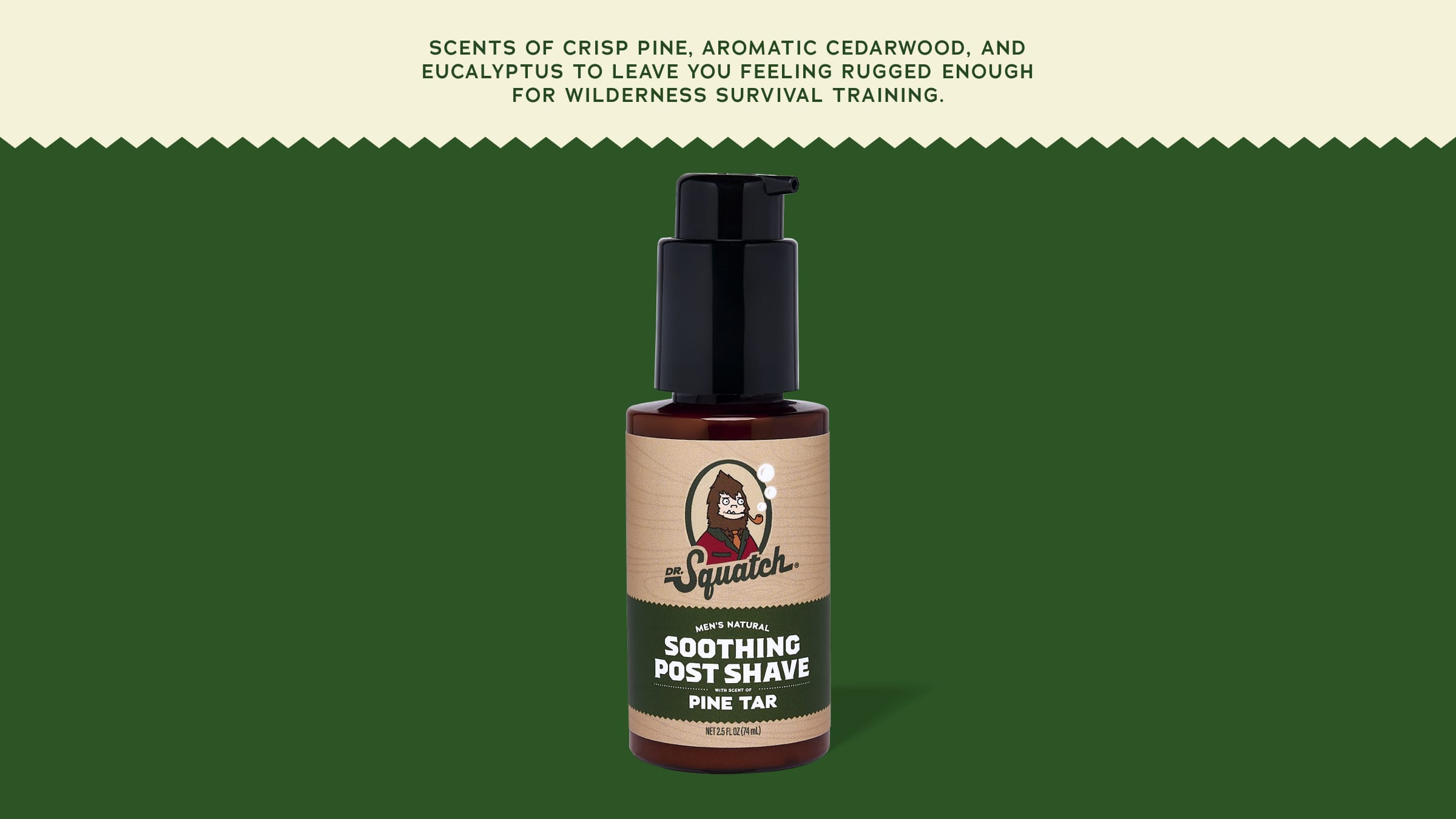 Soothing Post Shave Pine Tar - Good Morning Good Soap
