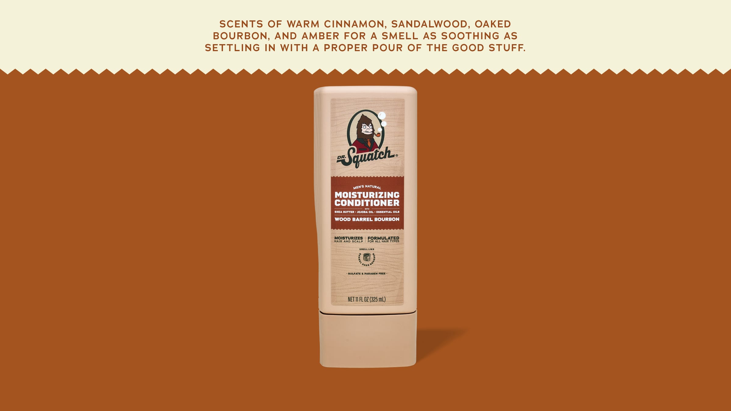 Wood Barrel Bourbon Conditioner - Soap That Pulls Its Weight
