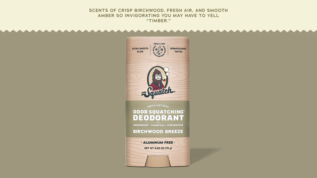 Birchwood Breeze Deodorant - Finish With a Fresh Scent