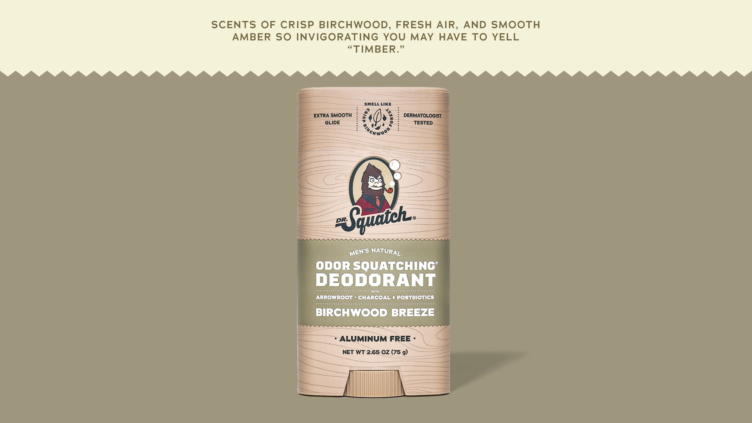 Birchwood Breeze Deodorant - Finish With a Fresh Scent