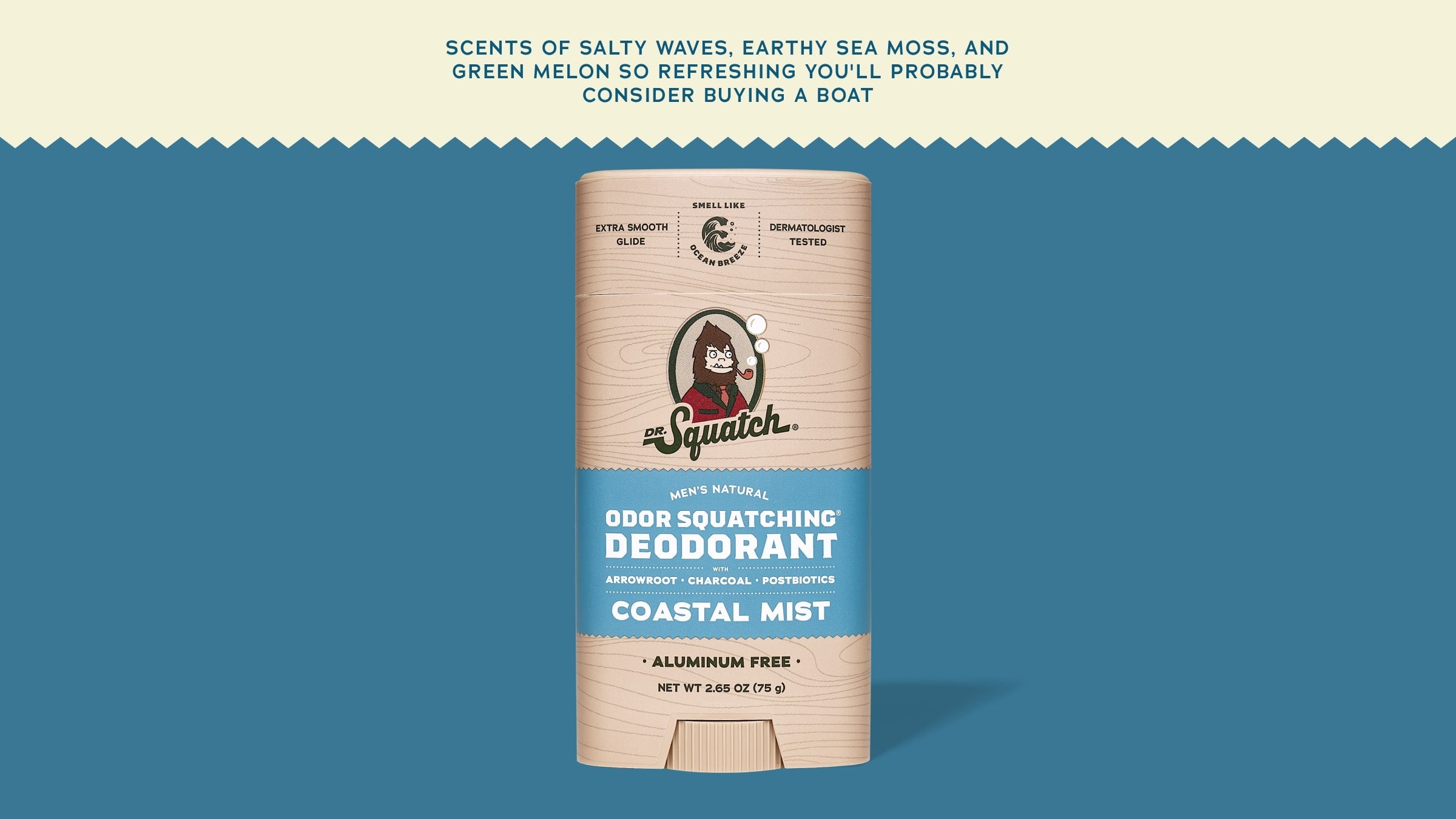 Coastal Mist Deodorant - Simple Soap Big Freshness