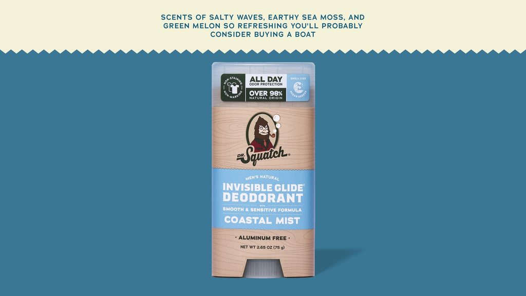 Coastal Mist Invisible Glide Deodorant - Smell Like You Tried
