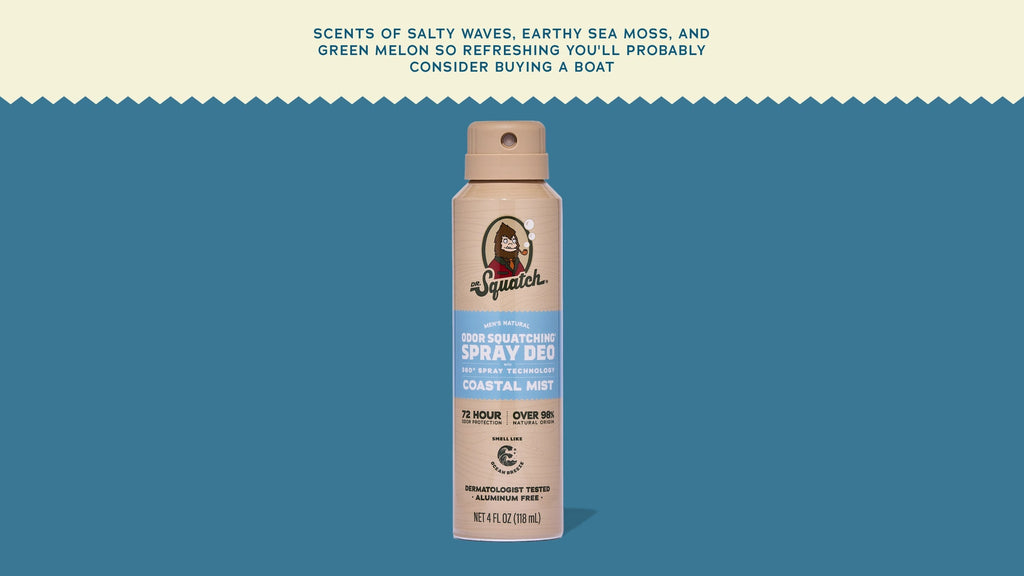 Coastal Mist Spray Deodorant - Soap That Shows Up