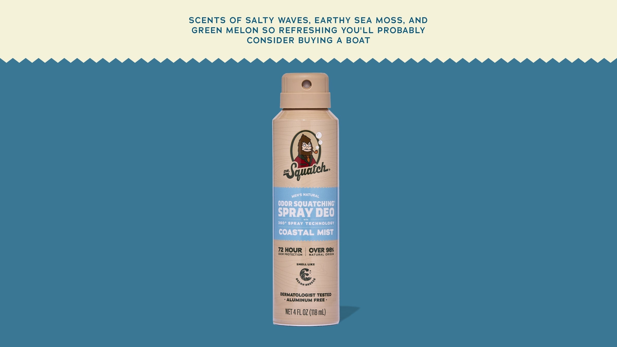 Coastal Mist Spray Deodorant - Soap That Shows Up