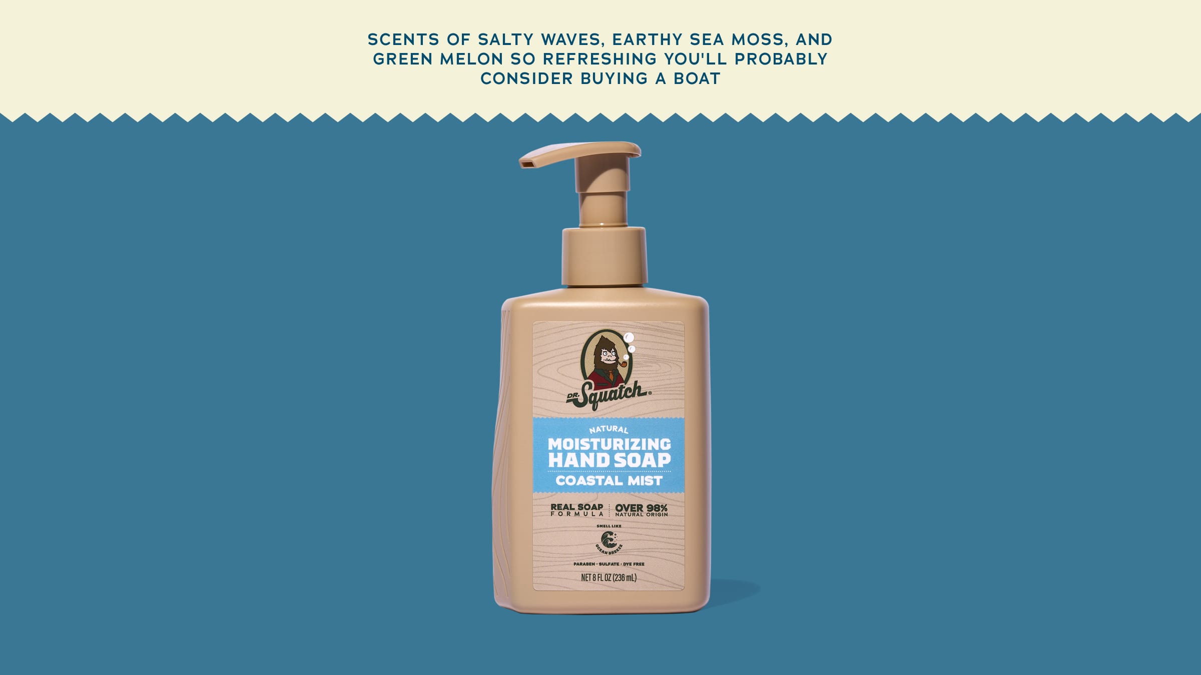 Coastal Mist Hand Soap - Get Fresh After the Gym