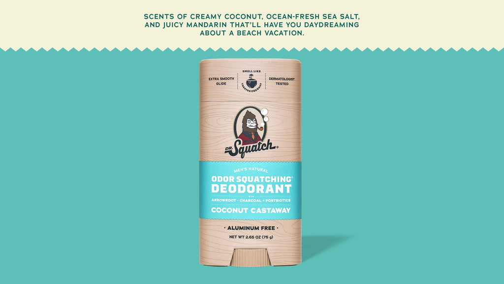 Coconut Castaway Deodorant - Wash Away the Funk