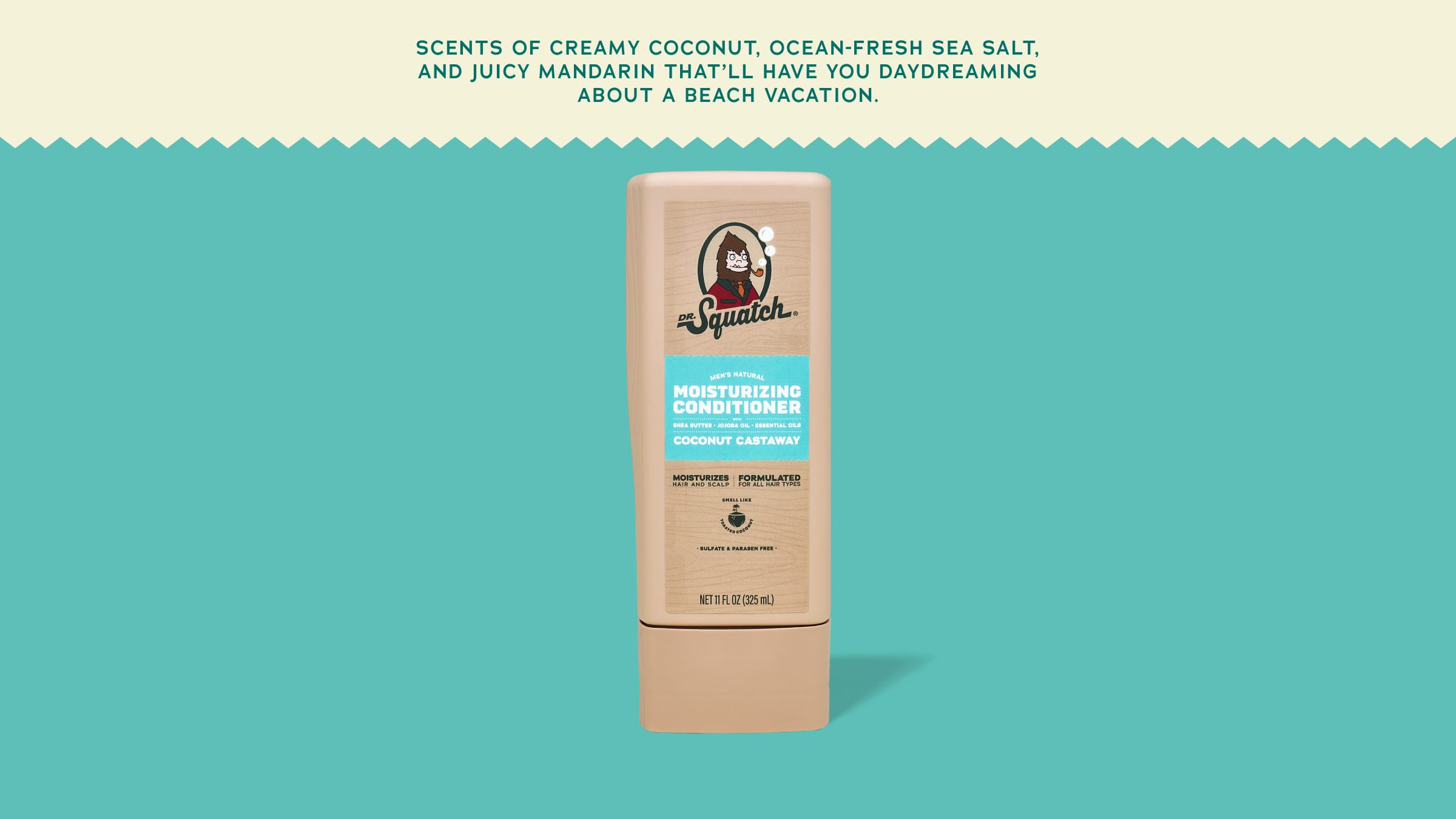 Coconut Castaway Conditioner - Daily Freshness Made Easy