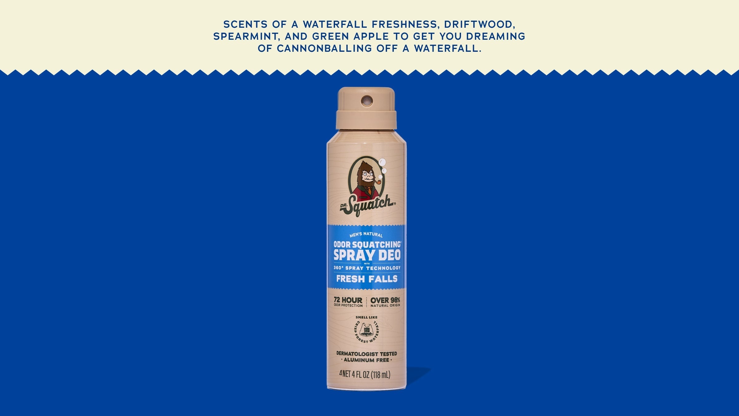Fresh Falls Spray Deodorant - Built for Everyday Freshness
