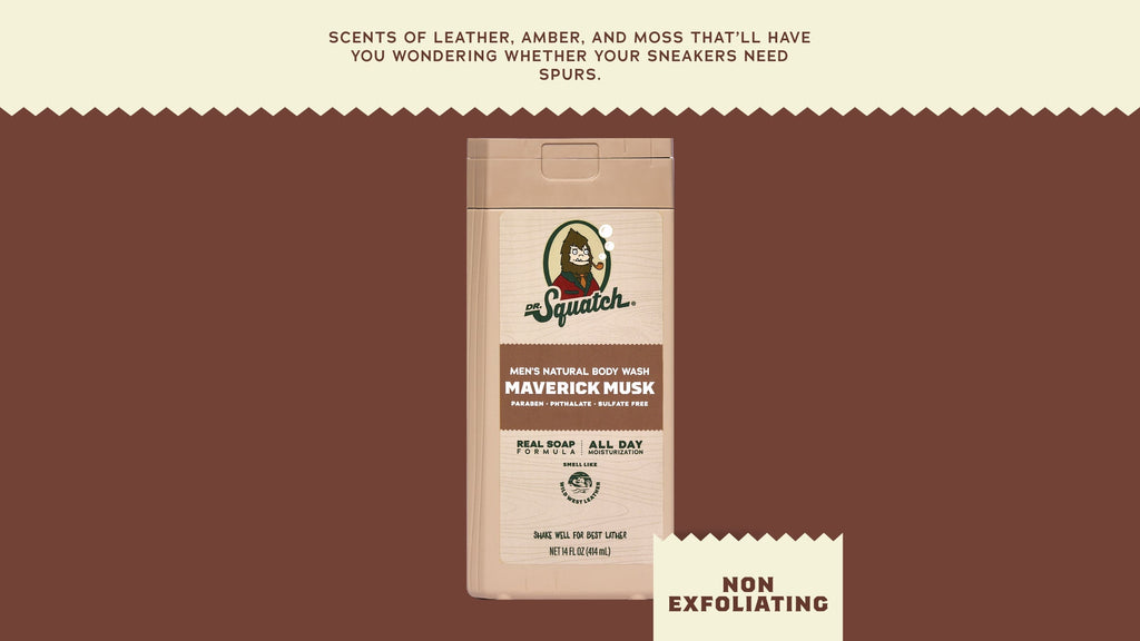14 oz Maverick Musk Body Wash - Clean Scent With Strong Vibes