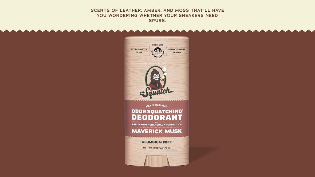 Maverick Musk Deodorant - Fresh Starts in the Shower