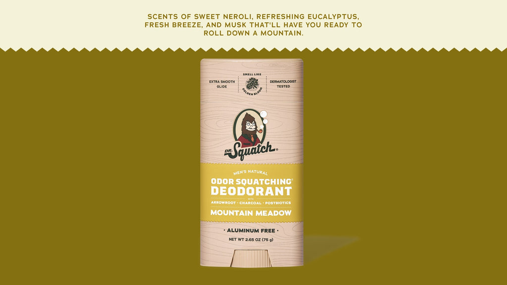 Mountain Meadow Deodorant - The Bar Men Reach For