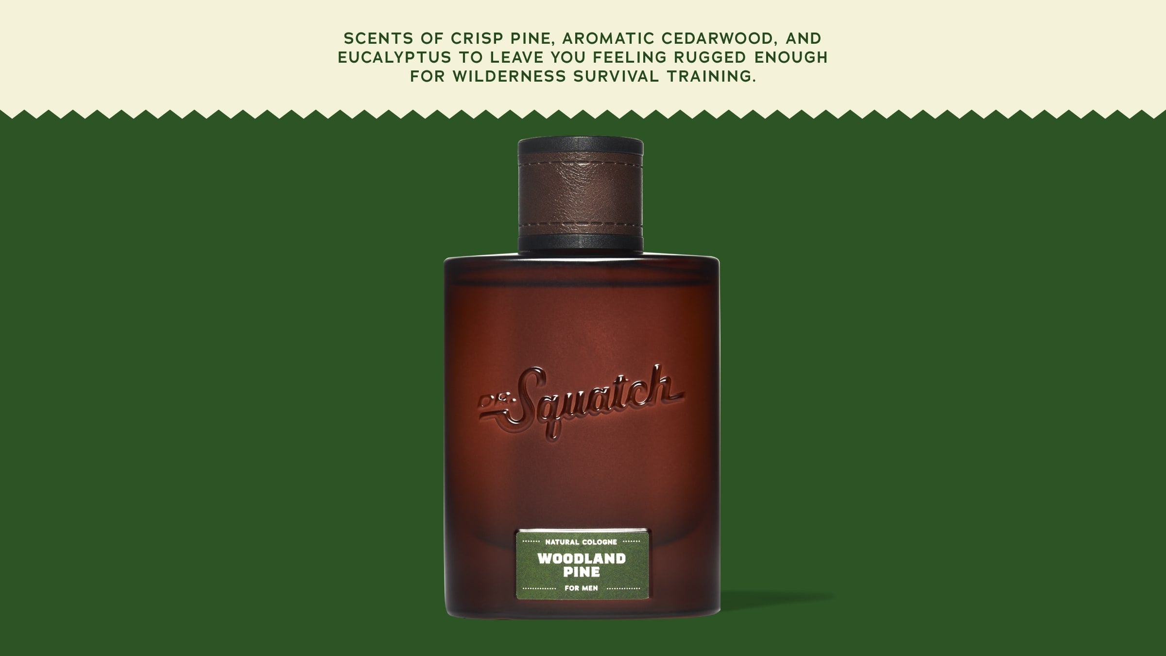 Woodland Pine Cologne - Soap Built for Men